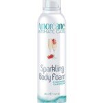 Mousse massage crépitante Vin pétillant Fraise - Amoréane