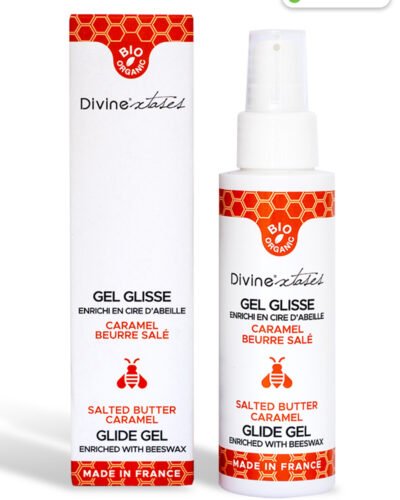 Lubrifiant Bio caramel beurre salé 100ml - Divinexstases
