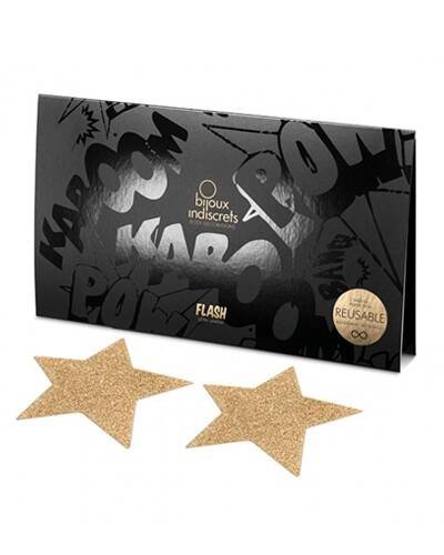 Bijoux de seins Flash Etoile Or