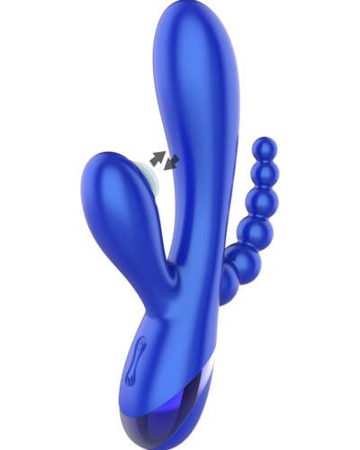 Vibromasseur Triple Love - Stimulation Complète Haut de Gamme