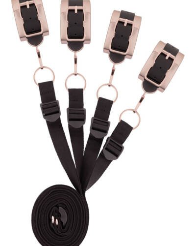 Kit Sangles de Lit Rosy Gold - Discrétion & Confort Premium