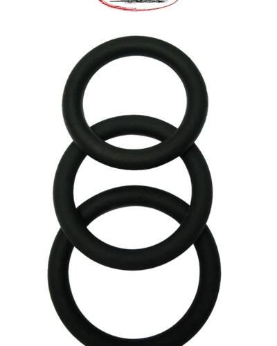 Set 3 CockRings silicone - Malesation